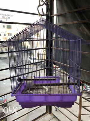 Bird cage for two small birds