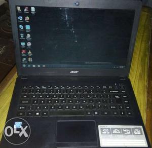 Black Acer Laptop Computer Screenshot