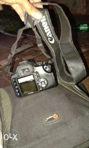 Black Canon 350D DSLR Camera