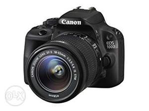 Black Canon EOS 100D