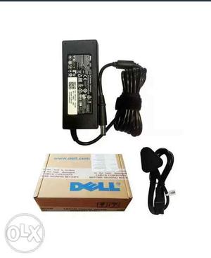 Black Dell AC Adapter With Power Cable