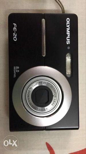 Black Olympus FE-20 Camera