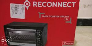 Black Reconnect Oven Toaster Griller Box