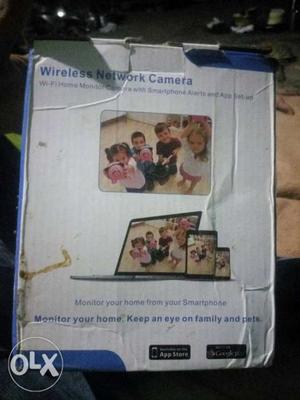 Black Wireless Network Camera Box