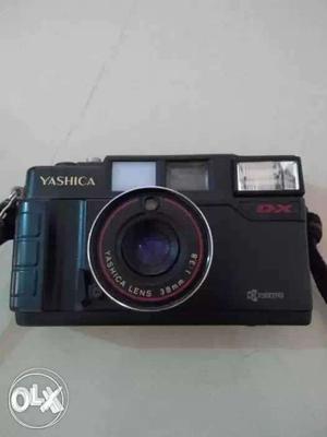 Black Yashica Roll camera