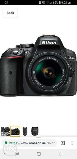 Brand new Black Nikon DSLR Screenshot camera