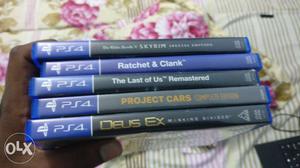 Five Sony PS4 Games