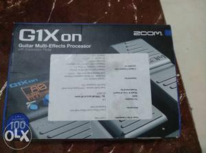 G1X On Zoom Multi-effect Processor