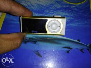 Gold-colored MP3 Player
