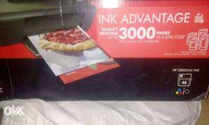 Ink advantage printer with good condition