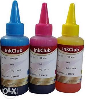Ink for Canon printer (3 colours)