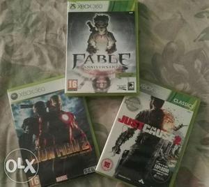 Iron man 2,Just cause 2,Fable Anniversary