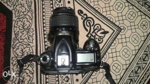 Nikon d90 with  lens and 1 extra battry