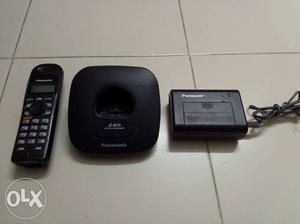 Panasonic Cordless Phone One year used With 20min