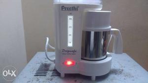 Preethi coffee maker in good condition (unused)