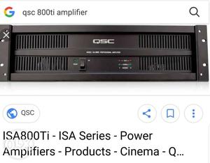 QSC 800TI AMPLIFIER. #UNUSED 2 Pieces availabe.