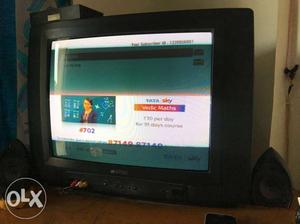 Sansui tv 21" CRT television in good condition.
