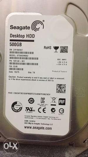 Seagate Desktop HDD 500GB with external case