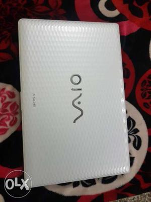 Sony bio laptop in white colour brand new