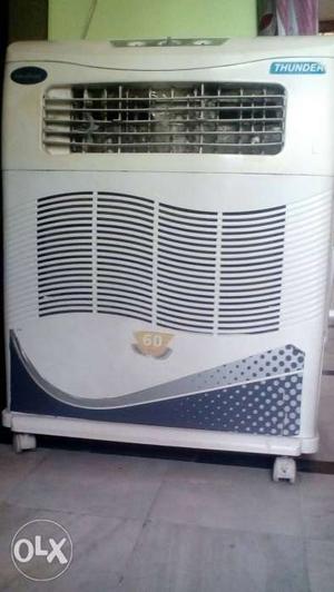 White And Gray Thunder Evaporative Air Cooler