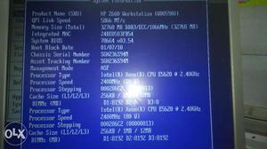 Xeon Dual Processor Workstation HP Z gb ram quadro