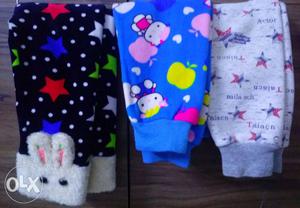 5 winter kids pajama's,new, 1 - 2.5 year age.