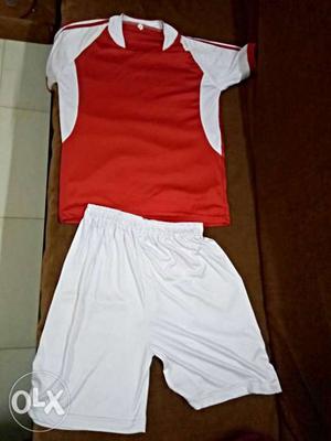 9 to 10 years old kids football jerseys n shorts.