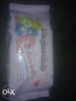 Baby wipes 80 wipes lingettes in one packet...if