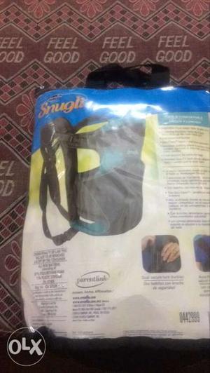 Baby's Black And Blue Snugli Carrier Pack