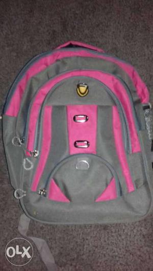 Black And Pink Backpack new bag