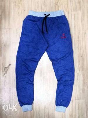 Blue And Gray Sweat Pants