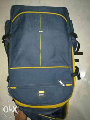 Blue And Yellow Backpack