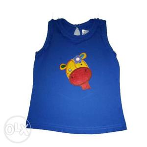 Blue, Red, And Yellow Tank Top