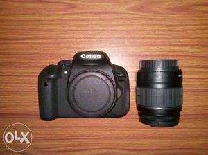 Canon 700d+ kit lens with battery,charger and bag.2 yrs