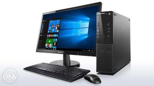 Lenovo pc (core I3/4/1TB) with UPS and GRAPHIC CARD 2GB