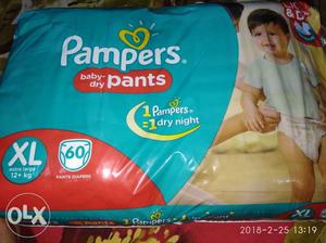 New Pampers Pant XL size 60 pcs