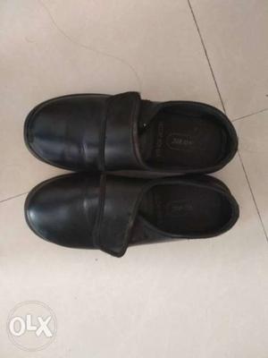 Pair Of Black school shoes size 13 boys