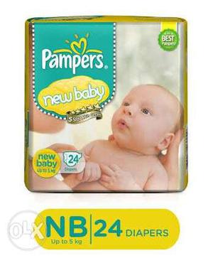 Pampers New Baby Diapers Box