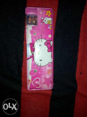 Pink And White Hello Kitty Printed Case