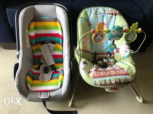 R for Rabbit infant car seat & Fisher Price