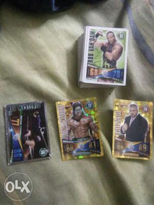 Slam attax rivals 95 cards +1 silver + 2 gold