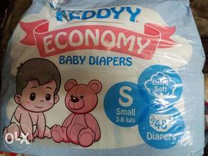 Teddy Diapers Small Size (3-8 Kg) - 48 pieces