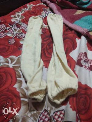 Toddler Girl's Two Yellow Pants