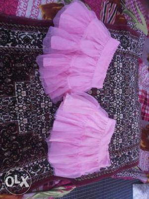 Two Pink Tutu Skirts