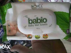 White Baio Baby Wet Towels Pack home delivery