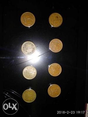 1 old paise coin set from  to  serial wise