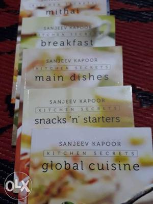 5 Recepie Books by Sanjeev Kapoor
