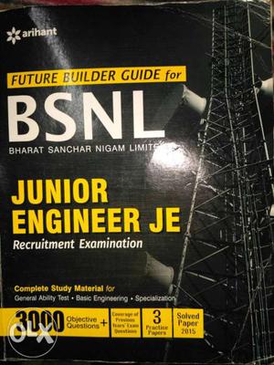 BSNL Junior Engineer JE Recruitment Examination Book