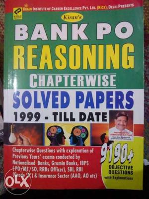 Bank Po Reasoning Solved Papers Textbook and ssc mathematics