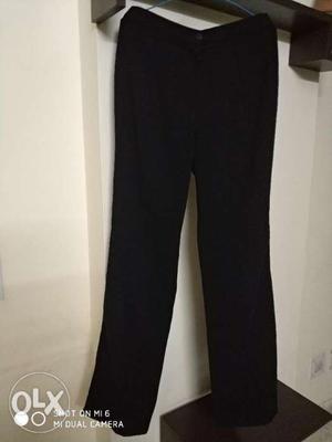 Black Viscose Trousers for girls and women - Waist  /